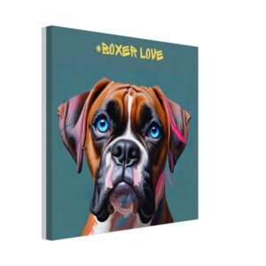 99#Connoisseur Blue Gaze Canvas