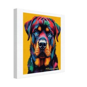 99#Connoisseur Guardian in Vivid Hues Canvas
